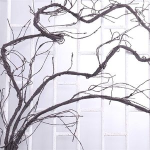 300cm artificiel faux plantes arbre brindilles branches liane tenture rotin soie flexible fleur vignes décoration de jardin de mariage 211104