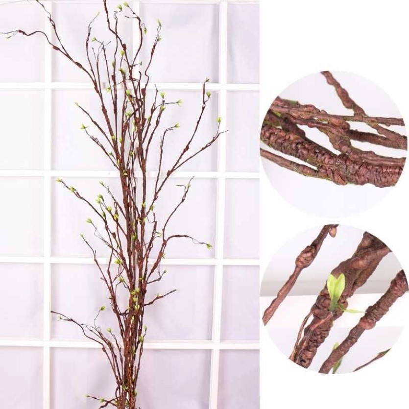 300cm big artificial trees plastic branches twig Tree branch Rattan Kudo Artificial Flowers Vines Home Wedding party Decoration T2264H