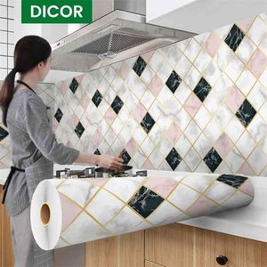 300 cm wallpapers aluminium coating waterdicht moderne woonkamer meubels bureaublad vinyl zelfklevende contactpapier home decor 210722