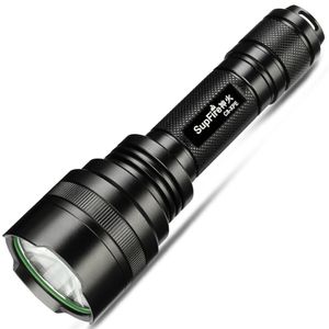 300lm LED Flashlight Rechargeable, Portable, 5 Light Modes, 3W, 18650 Battery and Charger Included, Water Resistant Camping Torch