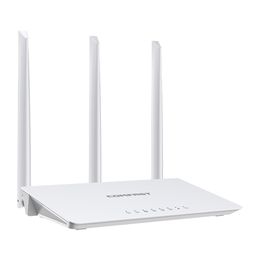 Routeur sans fil à usage domestique 300Mbps avec antennes à gain élevé 3 * 3dBi Couverture plus large Port LAN RJ45 3 * 10 / 100Mbps Configuration facile Routage Wifi