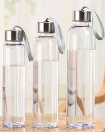 300 ml 400 ml 500 ml Nouvel bouteille d'eau portable Sports extérieurs Plastique Transparent transparent transparent transport pour les enfants Studen5224753