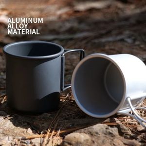 300ML Camping Mug Cup Tourist Tableware Picnic Utensils Outdoor Kitchen Equipment Travel Cooking Set Cookware Hiking