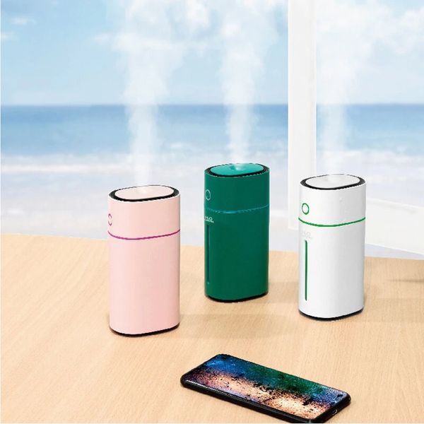 300ml Mini humidificateur arôme diffuseur d'huile essentielle brumisateur USB charge 700mAh batterie pour voiture bureau à domicile