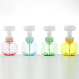 300 ml zeep dispenser bloem vorm schuim hand schuimende lotions shampoo navulbare cosmetische pomp fles