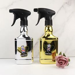 300 ml de botella de spray salón de pelo de salón fino riego vacío puede barbería de barbería botellas estilistas portátiles de peluquería portátil