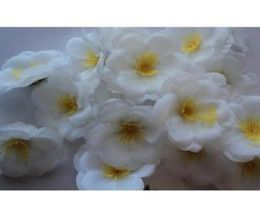 300p 55 cm de simulation artificielle de soie Fleurs de pêche blanche Fleur de pêche pour le bricolage Bouquet de mariée baiser Ball5756835