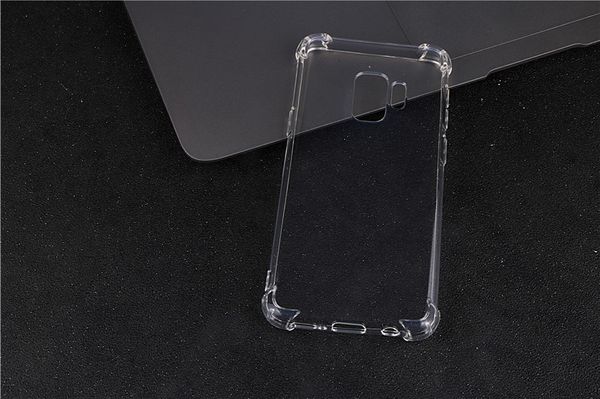 300 Uds. Funda de TPU suave transparente a prueba de golpes de 1,5 MM para Samsung Galaxy S7 Edge S8 S9 S10 Plus S10e Note 5 8 9