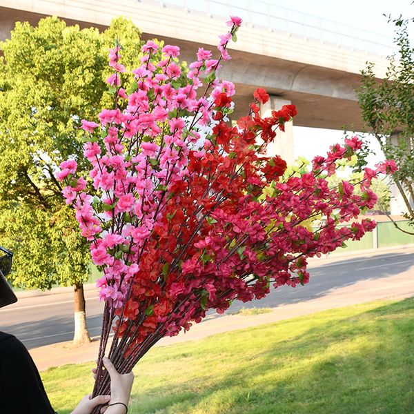 Guirlande de fleurs artificielles de cerisier, 300 pièces, branches de fleurs de prunier et de pêche, bricolage, décoration de fête de mariage, ornement