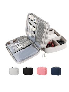 300 pcs Électronique Organisateur Sac Voyage Accessoires Électroniques Mallette De Rangement pour Power Bank Chargeur Écouteur Carte SD PHJK2107