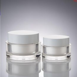 300 Pz/lotto 30 ml 50 ml Trucco Vuoto Cosmetico Crema Viso Vaso Vaso Bottiglia Contenitore Acrilico 30g 50ghigh qty Bhgha