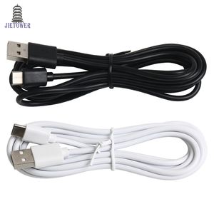 300 stks / partij Zwart Wit Type-C 3.1 / Micro USB Data Sync Charger-kabel voor Nokia N1 voor MacBook 12 