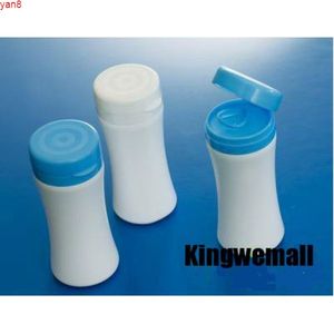 300pcs / lot vide 150 ml Plastique PE Bouteille blanche avec bonnet bleu pour comprimés Pilules Capsule Powder Medicine Candies Food Packaginggood Qualty