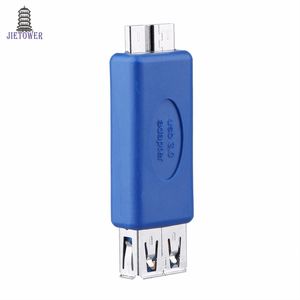 300 unids/lote estándar de alta velocidad USB 3,0 tipo A hembra a Micro B macho adaptador convertidor de conector note3 OTG