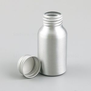 300 unids/lote botella de perfume botellas de aluminio con tapa de rosca de aluminio Caps30 50 100 120 150 ml 1oz 4oz 5oz contenedores
