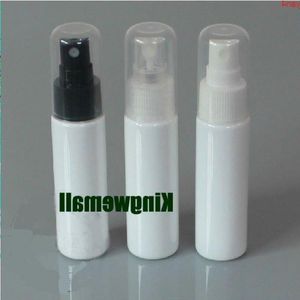 300 pcs/lot PET petits atomiseurs 30 ml parfum vaporisateur bouteilles en plastique blanc avec couverture complète pour emballages cosmétiques Hfhxi