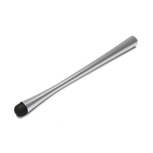 300 stks / partij top qualtity kanton toren taille metalen kleine mooie taille capacitieve scherm stylus touch pen voor mobiele telefoon tablet pc