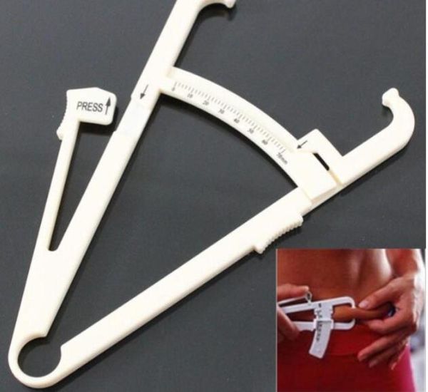 300pcs Personal Corpy Fat Caliper Analyzer Fitness Slim Keep Health Tester Corpy Fat Monitor SEBUM METER DOSDER SLAPING SPAPER5291588