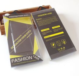 300 Uds. Venta al por mayor paquete universal de moda de alta clase caja de embalaje de carcasa protectora para teléfono móvil con bandeja interior