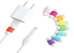 300 Stuks Veel Usb-kabel Clip Oortelefoon Protector Kleurrijke Oortelefoon Cover Voor Apple Iphone Samsung Htc 5376616