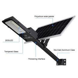 300W 200W 100W Solar Street Light Floodlight Spotlight Outdoor Waterdichte Solar Flood Light Spot Lampen Afstandsbediening