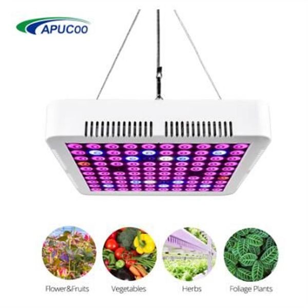 Plant à LED à spectre complet 300W Cultive de lampe légère pour plante Plante Nursery Fleur Fruit Veg Hydroponics Système Cultive de Tent Fitolampy244O