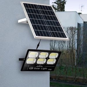 300W Projecteurs solaires led à l'extérieur Lampes solaires lampes de jardin Suspendues Extérieures Décoratives Solarr Alimenté Solary Éclairage d'inondation pour Jardins Porches crestech