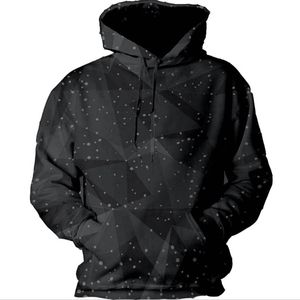 Wholesale- Fashion Sweatshirts 3d print Black with hat Unisex Sweatshirts Women Men Harajuku casual hoodies size S-5XL dropshipping S-5XL