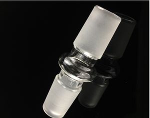 Hookahs Bong straight to Male Glasses On Glass adapter waterpipe different joint size 10&14&18 for your selection