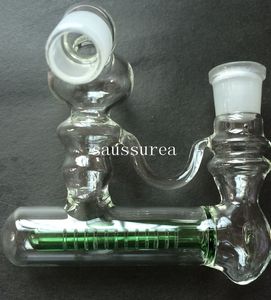 Cool Inline Glass Water Percolator Ash Catcher Smoking Pipe Bong Accessory 14.5MM-14.5MM / 18.8MM-18.8MM Assorted free shipping
