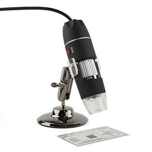 Portátil portátil por atacado USB 8 LED 500X 2MP Microscope Digital Endoscópio Câmera de vídeo preto de alta qualidade novo