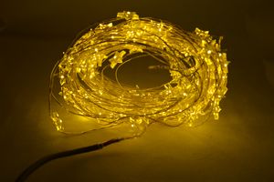 10m 100LEDS DC12V LED String Licht Mini Kupferdraht Strings Lichter Fairy Lampen Weihnachten Weihnachten Home Party Dekoration Beleuchtung Warme / reinweiß