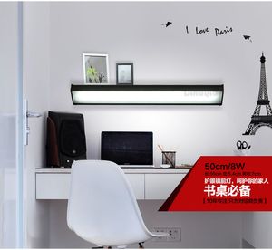 2015 15w 50см Настенные светильники с выключателем Светодиодная лампа защиты чтения прикроватная лампа лампа глаз настольная лампа современная ванная комната спальня зеркало на Распродаже