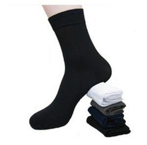 Toptan-Erkek Çorap Yeni SICAK Serin Çorap En ucuz! All For Fit 10Pairs / Lot Bambu Fiber Yaz-Bahar Spor Klasik Çorap Ücretsiz Boyut