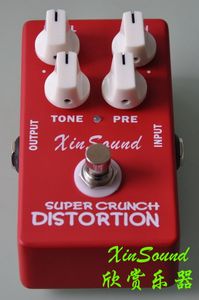 Distortion Guitar Effect Pedal DS-10P Crunch Box Distortion True Bypass by Xin Sound