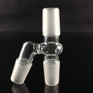 Altri accessori per fumatori Adattatore maschio angolato Fabbrica cinese all'ingrosso per tubo dell'acqua vetro 14,5 mm18,8 mm