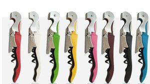 Stainless Steel Bottle Opener Sea horse Wine Corkscrew Openers Wine Corkscrew bar Tool Multifunction multi-color drop shipping Custom logo