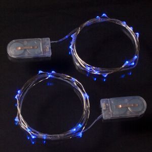 best selling LED Copper Silver Wire String Fairy Lights CR2032 Battery Power Operated for Christmas Xmas decoration Home Party wedding event Lighting 2M