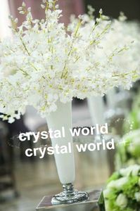 centrotavola di fiori/vaso di fiori alto per matrimonio in cristallo/Centrotavola1236