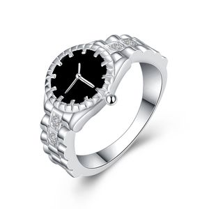 free shipping (Jewelry Factory) Beautiful 20pair Charm 925 silver Watch Ring jewelry Lowest price Fashion 1816
