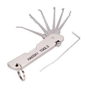 Najwyższa jakość Haoshi Jackknife Hak Picks in Dokument domowych Set Professional Locksmith Tool Pudełko