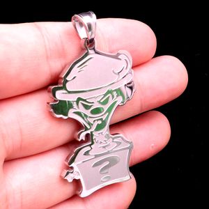 Best seller Gioielli ICP Insane Clown Posse Riddlebox Charm in acciaio inossidabile twiztid raro collana juggalo con 3mm 30 pollici palla chian