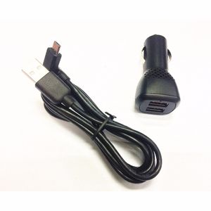 3.1A Dual USB Car Charger och Micro USB -kabel för TomTom Go 40 50 51 60 61 500 600 5000 5100 6000 6100 via 1405 1435 1505 1605 GPS