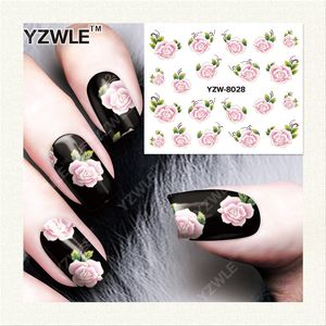 Wholesale printing nail art for sale - Group buy 1 Sheet DIY Decals Nails Art Water Transfer Printing Stickers Accessories For Manicure Salon YZW