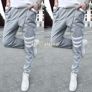 Großhandels-Harem-Hosen-neue Art-Art- und Weisebeiläufige Jogginghose-Sport-Hosen-Taschen-Hose-Tief-Schritt-Jogging-Hosen-Mann-Jogger 31