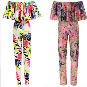 Macacão Feminino Macacão Mulheres Jumpsuit Inverno 2014 Plissado Floral Sem Alças Sem Mangas Bodycon Sexy Jumpsuits Casuais Mulheres