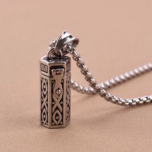 Cremation Lockets Ювелирные Изделия Operable Box Catcher Countant Urn Keepake Memorial Старинные домашними животными Ash Ожерелье Real Titanium Stear Joyas Holder GZ202