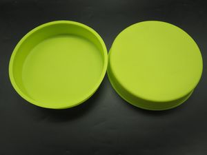 Contenitore antiaderente per cera per piatti in silicone, padella profonda, vassoio rotondo per olio, portautensili per uso alimentare, 9 pollici206R