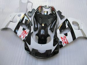 Kit carena di alta qualità per SUZUKI GSXR600 GSXR750 1996-2000 GSX-R600/750 96 97 98 99 00 set carene in plastica bianco nero GB29