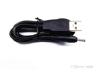 USB TO 3.0MM 1.1MM BARREL PLUG TIP PC NOTEBOOK 5V DC ALIMENTATION CABLE CORDON